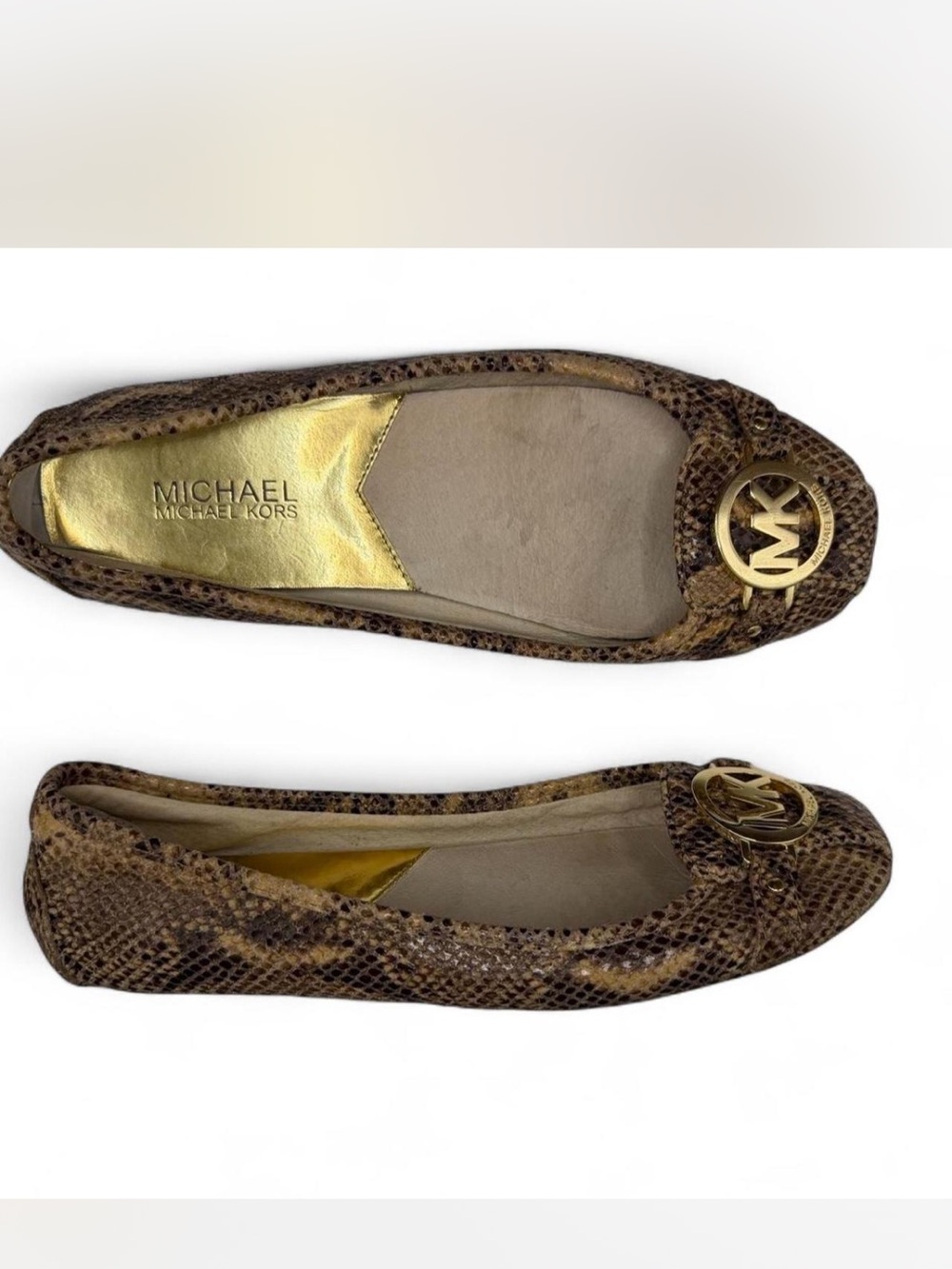 Michael Kors Women's Snake Flats